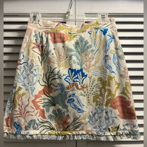 Spartina Mermaid Mini Skirt XS